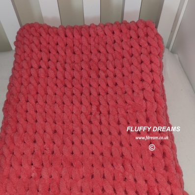 Handmade Coral Blanket