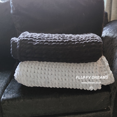 Grey Sofa Blanket